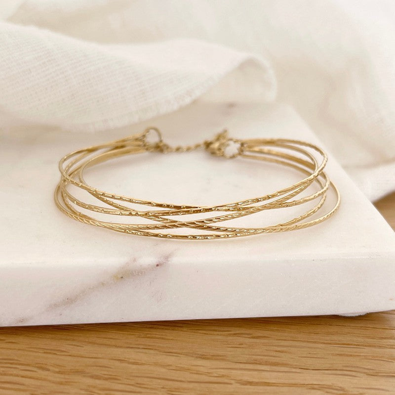 Brazalete Ciara - Acero