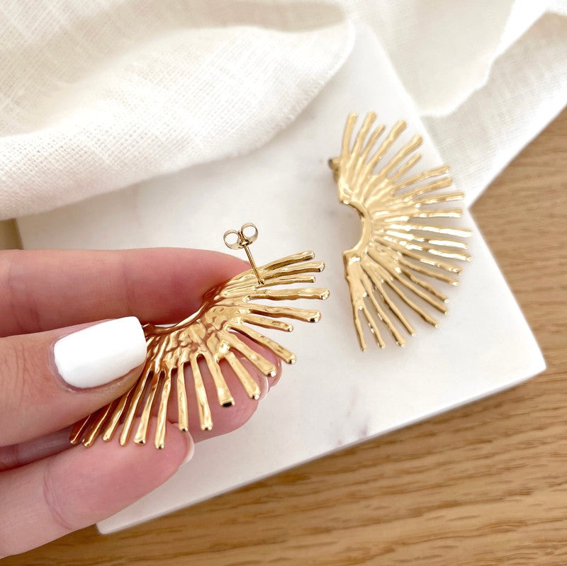 Boucles D'Oreilles Soraya - Acier