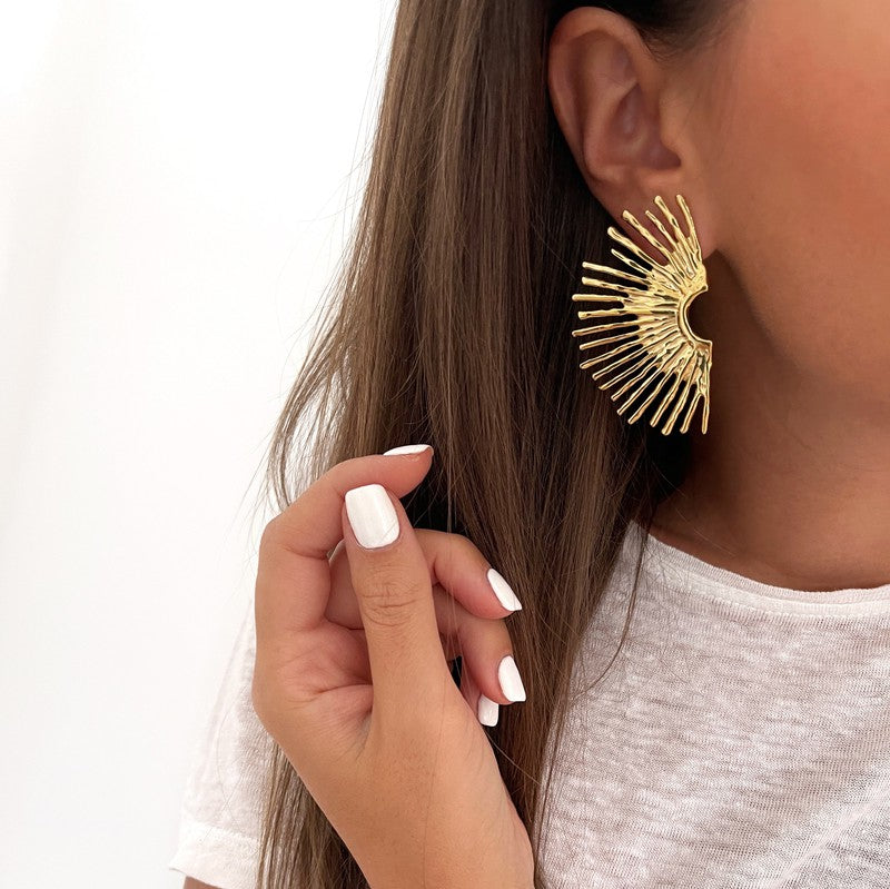 Boucles D'Oreilles Soraya - Acier
