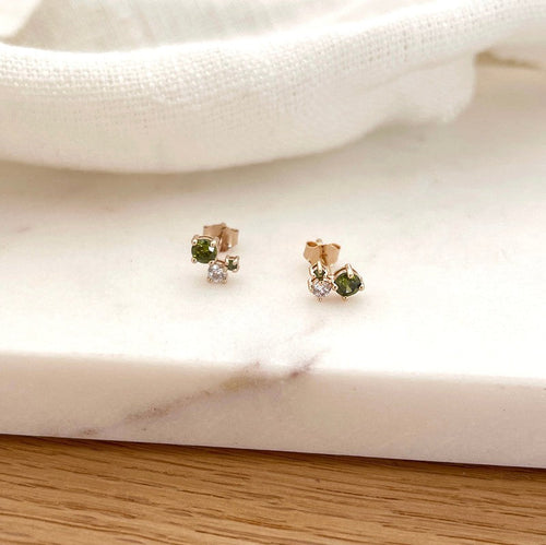 Boucles D'Oreilles Viana - Plaqué Or