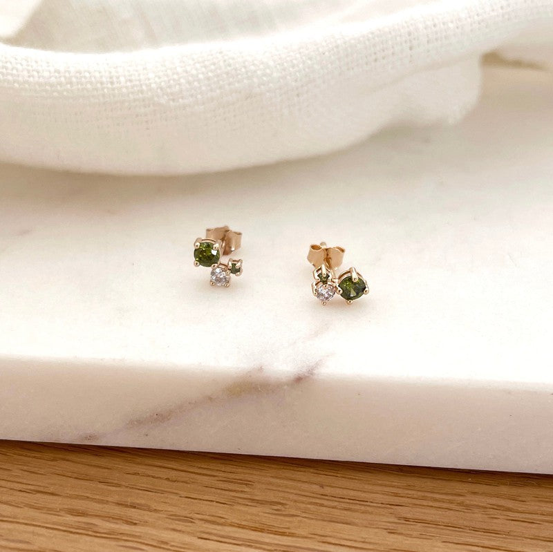 Boucles D'Oreilles Viana - Plaqué Or