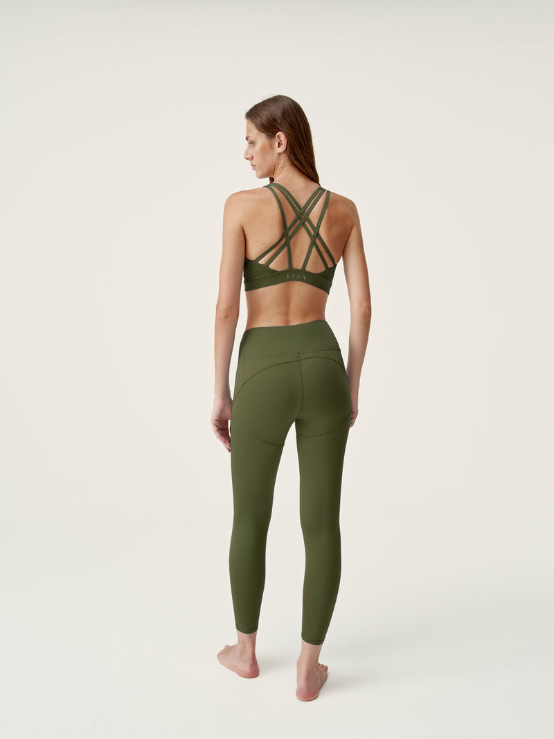 Legging Indi - Dark Olive - Femme
