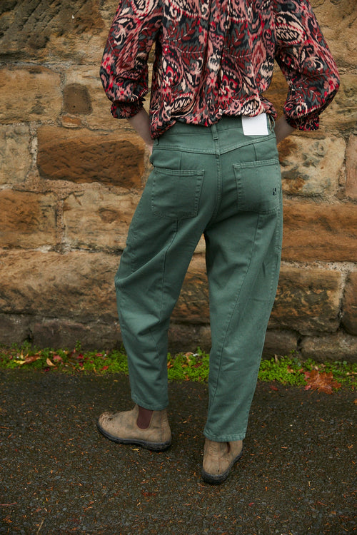 Pantalones cargo verdes