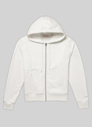 Fursac - Hooded Sweat Blanc In Cotton Jersey