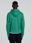 sudadera Fursac - Sudadera Verde Con Capucha De Algodón