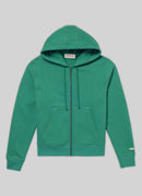 Fursac - Green Cotton Jersey Hoodie