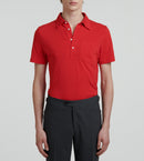 Fursac - Red Cotton Jersey Polo Shirt