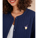 Veste Maille Jeannot - Indigo