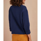 Veste Maille Jeannot - Indigo