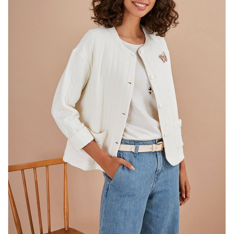 Chaqueta de punto Jeannot - Crudo