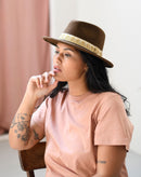 Chapeau Feutre Jim - Chocolat