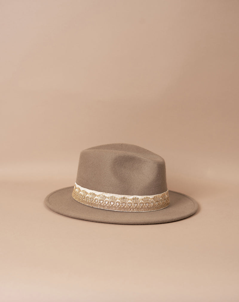 Chapeau Feutre Jim - Taupe