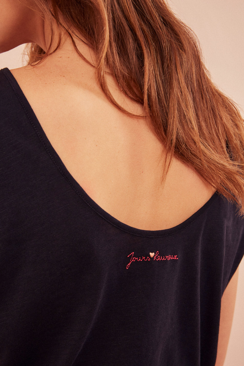 Tee Shirt Jizoma - Bleuet
