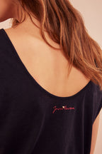 Tee Shirt Jizoma - Bleuet