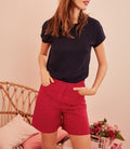 Tee Shirt Jizoma - Bleuet