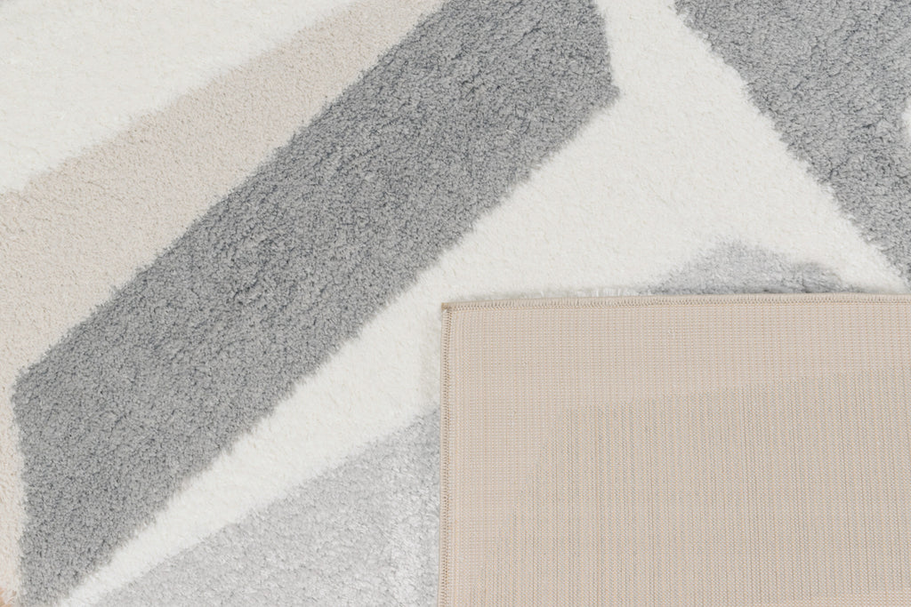 Karena - Tapis D'Intérieur - Polyester - Gris