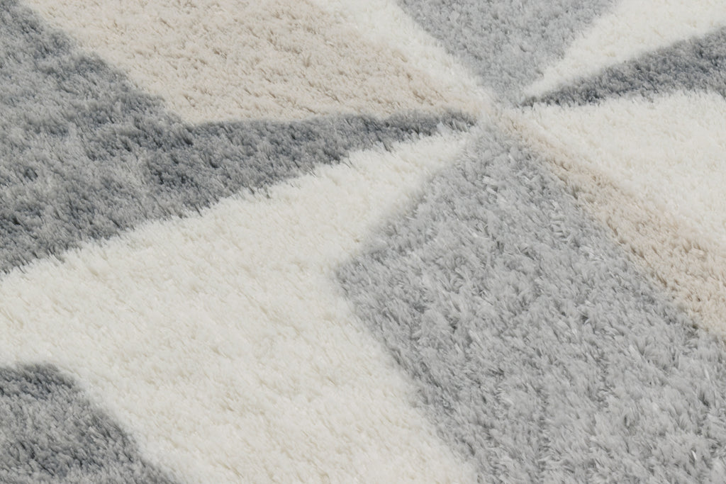 Karena - Tapis D'Intérieur - Polyester - Gris
