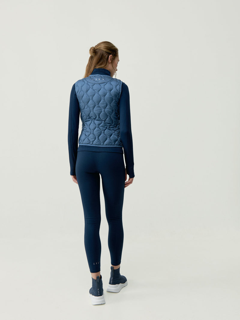 Gilet Kenal - Bleu Vintage - Femme