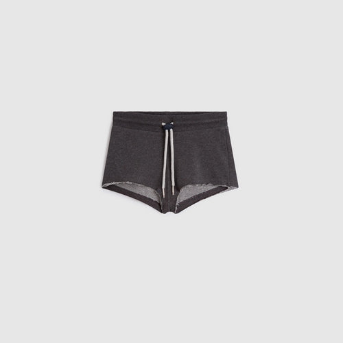 Mini-Short Shorty - Black Marl - Fille