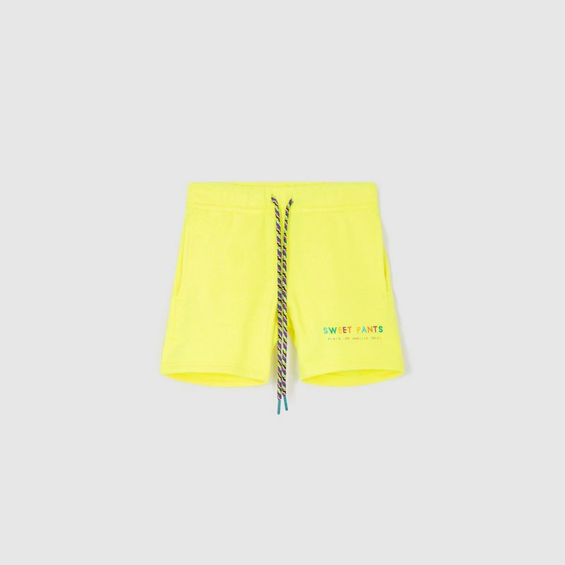 Bermuda Rainbow Prime - Neon Yellow - Enfant Mixte