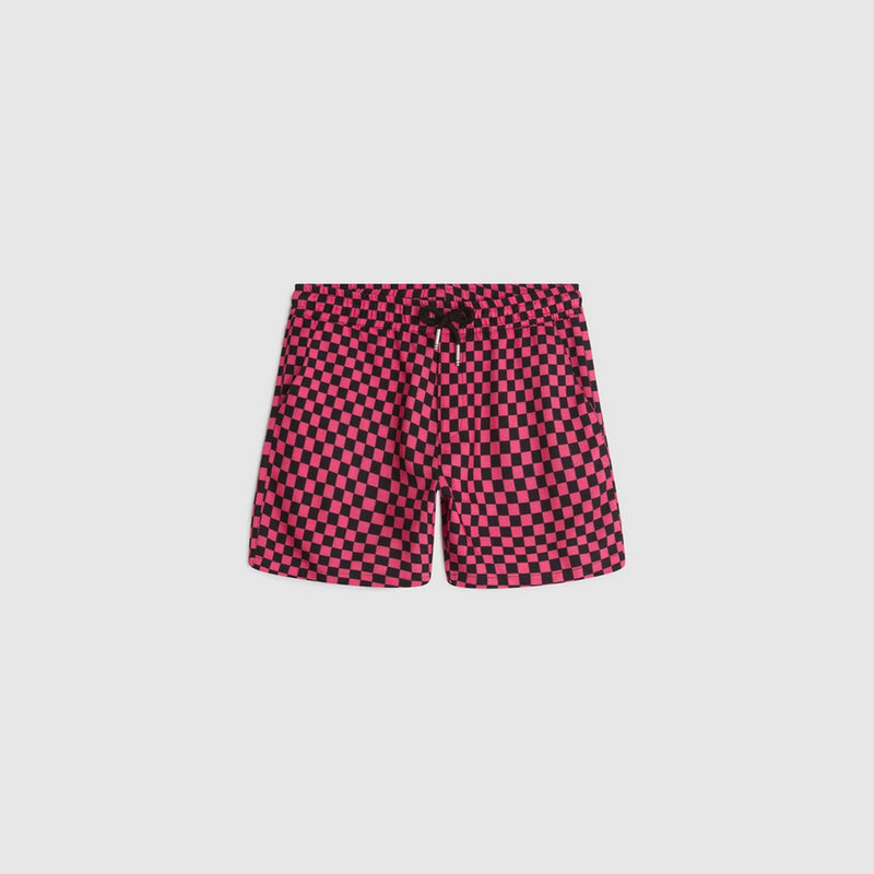 Short Aloha - Check Pink - Enfant