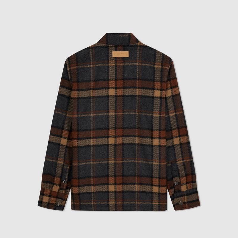 Kimono Check - Moka - Mixte