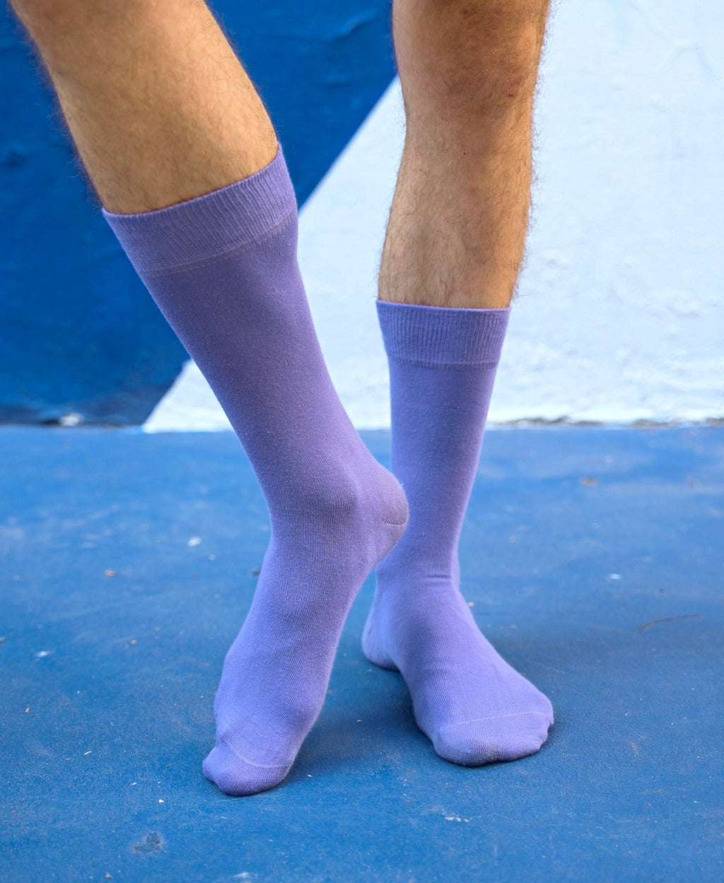 KLUE organic cotton colorful Solid Socks Pack x6 | SKY - klueconcept