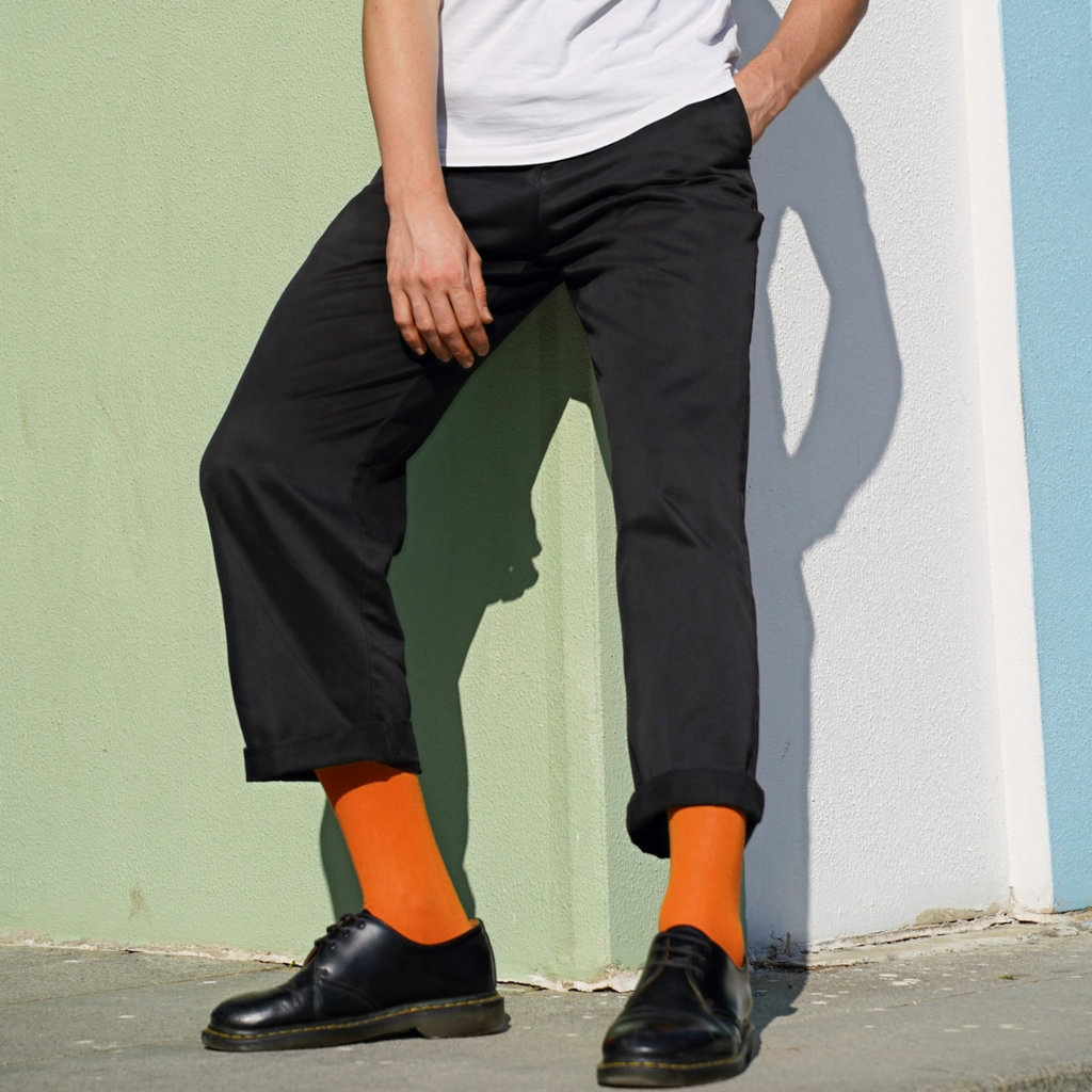 KLUE organic cotton colorful Solid Socks Pack x8 | RAINBOW - klueconcept