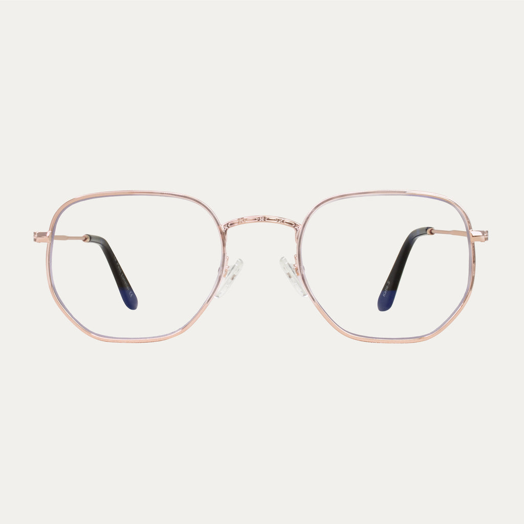 Anteojos Katie.S - Oro rosa - Unisex