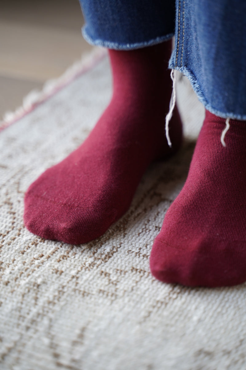 KLUE organic cotton colorful Solid Socks Pack x6 | NIGHT - klueconcept