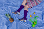 KLUE organic cotton colorful Solid Socks Pack x4 | AIR - klueconcept