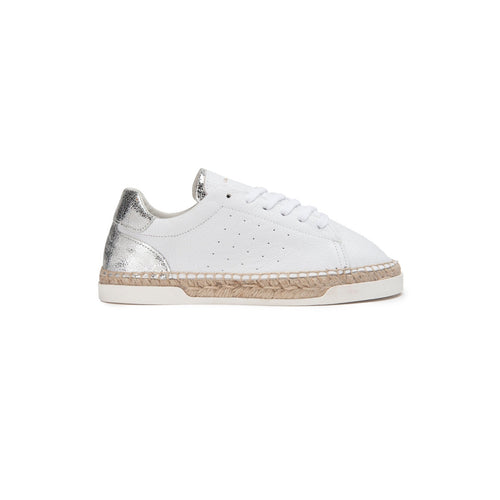 Canal Saint Martin - Baskets Espadrille Lancry - Argent - Femme