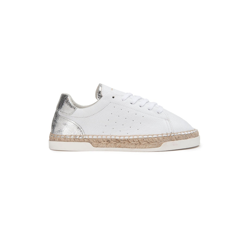 Canal Saint Martin - Baskets Espadrille Lancry - Argent - Femme