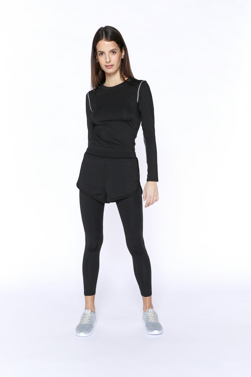 Djulia Pocket Legging - Negro - Mujer