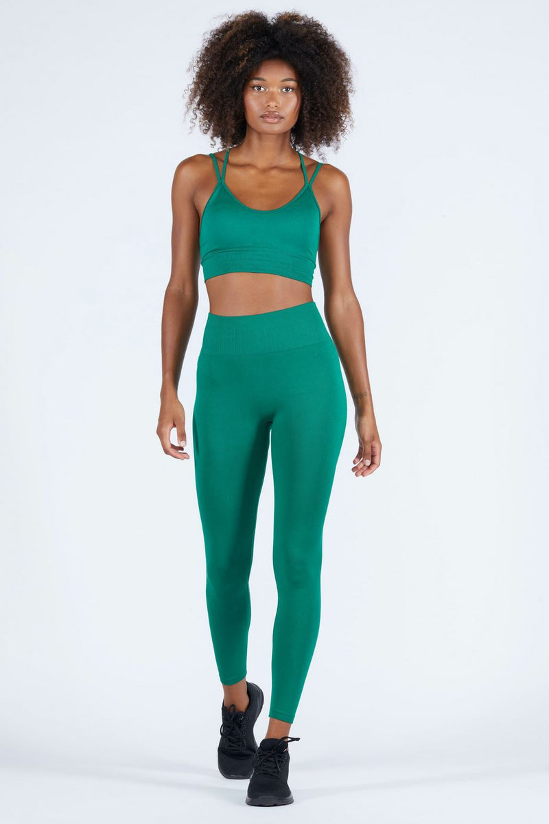 Legging Paloma - Vert Emeraude - Femme
