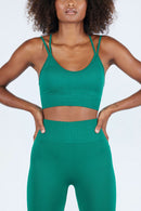 Legging Paloma - Vert Emeraude - Femme