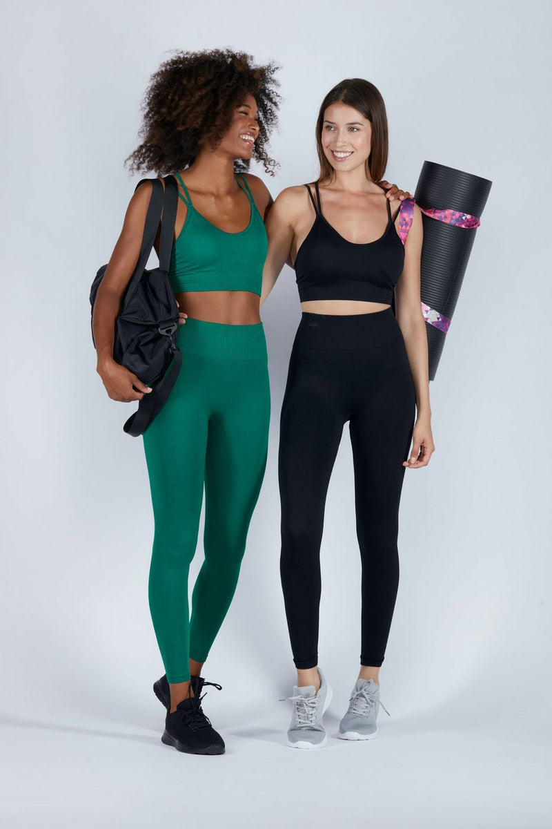 Legging Paloma - Vert Emeraude - Femme