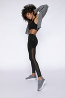 Running tights with Maria pocket - Black - Woman