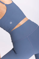 Legging Lotus - Bleu Jeans - Femme