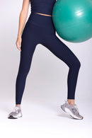 Lotus Legging - Midnight Blue - Woman