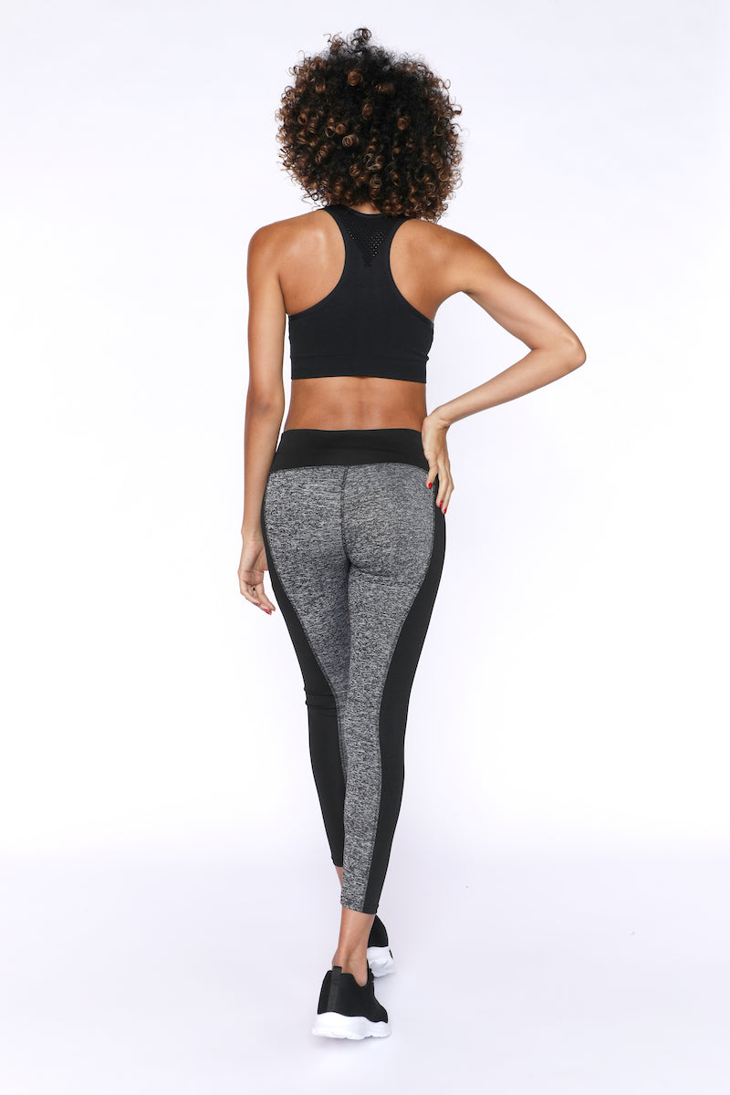 Sara Legging - Grey/Black - Woman