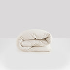 Duvet Cover - Washed Linen - Black Stripes