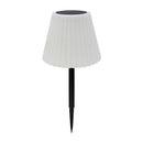 Lampe De Table Solaire - Lady Spike Bouffant - Blanc