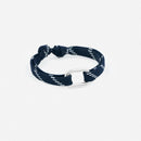 Bracelet Galion - Bleu Marine Et Blanc