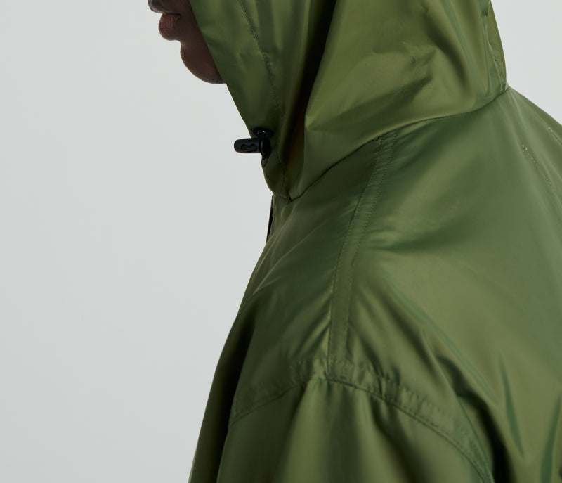 Fursac - Olive Green Technical Fabric Jacket