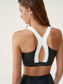 Top Matsya - Noir/Blanc Cassé - Femme