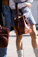 Sac Seau Berthe - Marron - Vintage