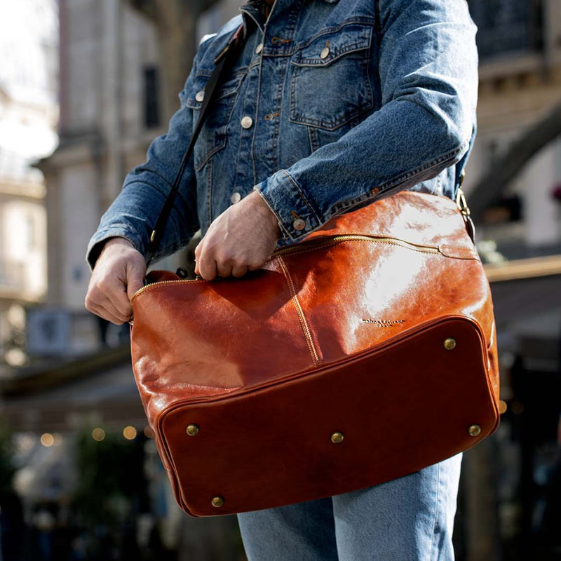 Bolso de viaje Jax Vintage - Camel