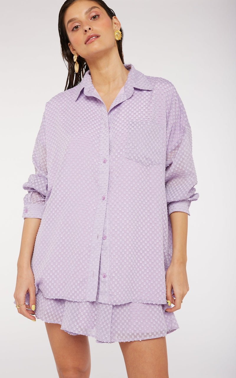 Modetrotter - Chemise Francesca Calusa Lilas