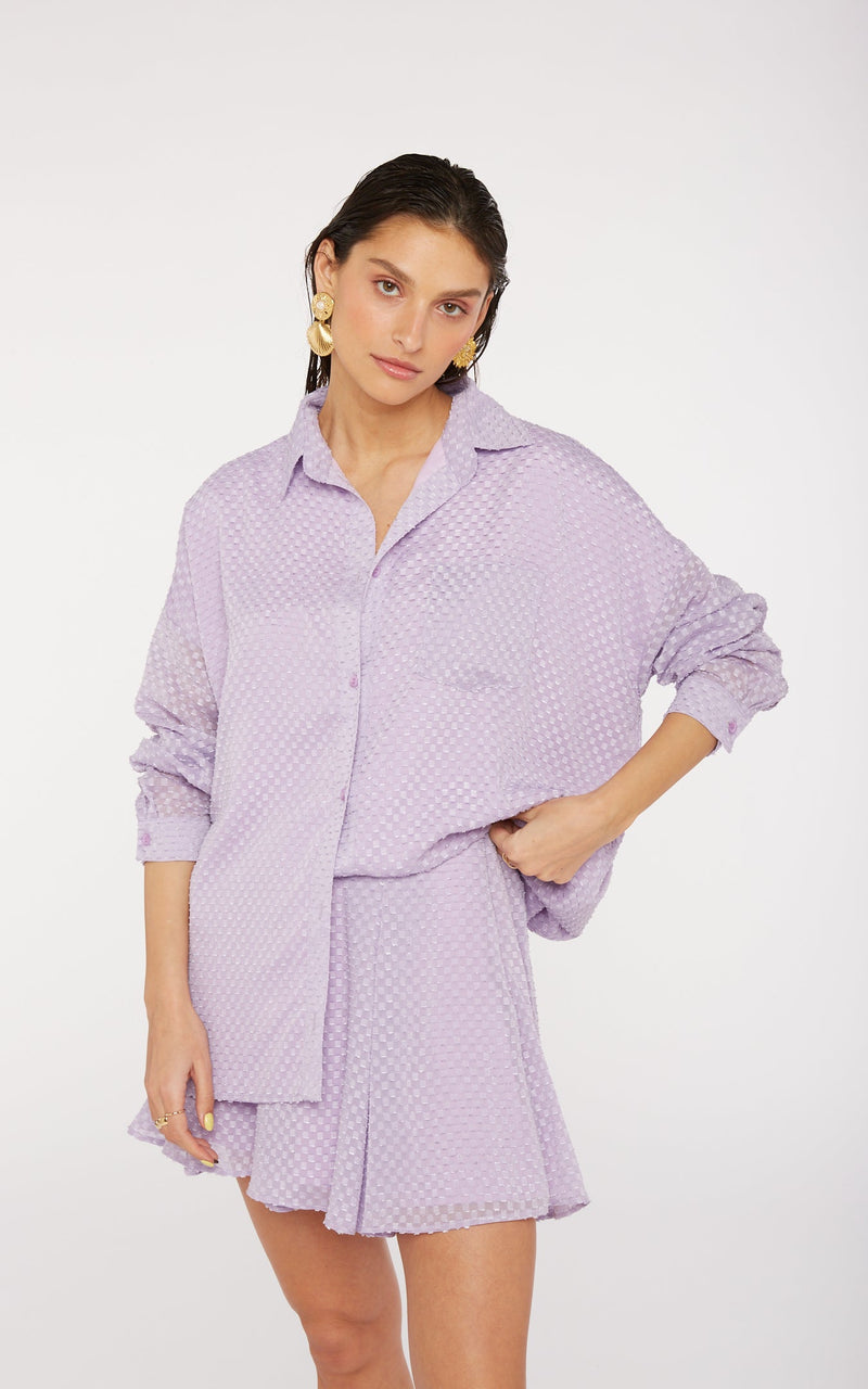 Modetrotter - Chemise Francesca Calusa Lilas